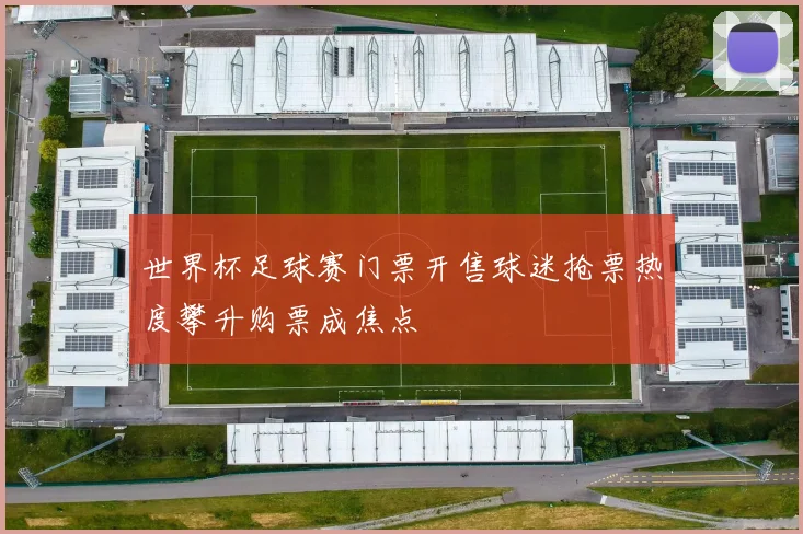 世界杯足球赛门票开售球迷抢票热度攀升购票成焦点