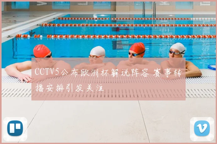 CCTV5公布欧洲杯解说阵容 赛事转播安排引发关注